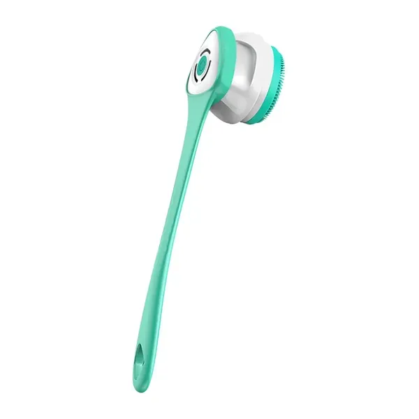 Electric shower brush with long handle