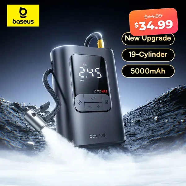 Baseus wireless portable tire inflator